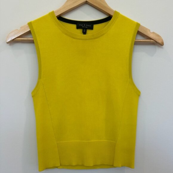 Rag and Bone Knit Crop Shell - Picture 1 of 4